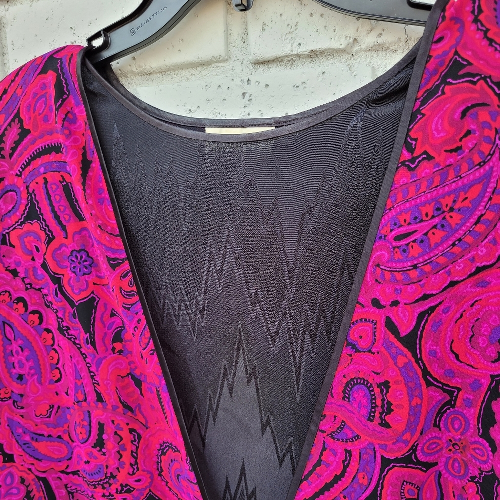 Vintage Maggie Shepherd Blouse M 1980s - Picture 5 of 6